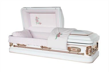 Prim Rose apaļa stūra tērauda zārks